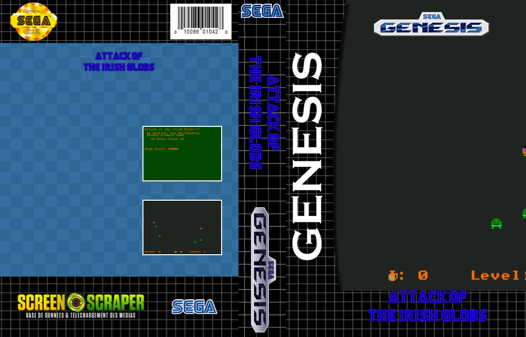 Attack of the Irish Globs — box-texture (SS)