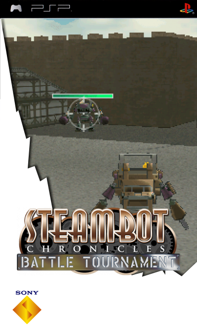 Ponkotsu Roman Daikatsugeki Bumpy Trot - Vehicle Battle Tournament — box-2D (SS)