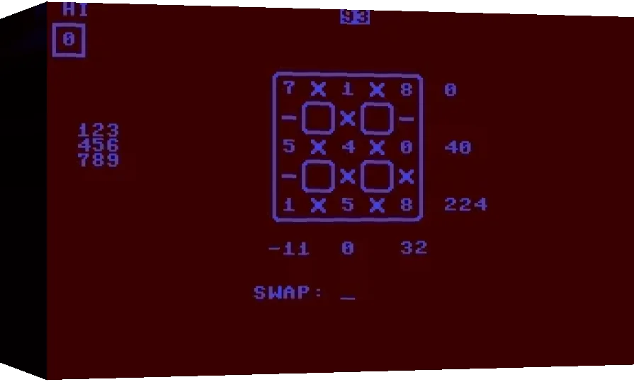 Math Scramble — box-3D (WOR)