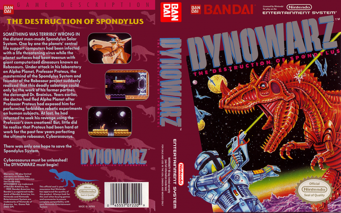 Dynowarz - The Destruction of Spondylus — box-texture (US)