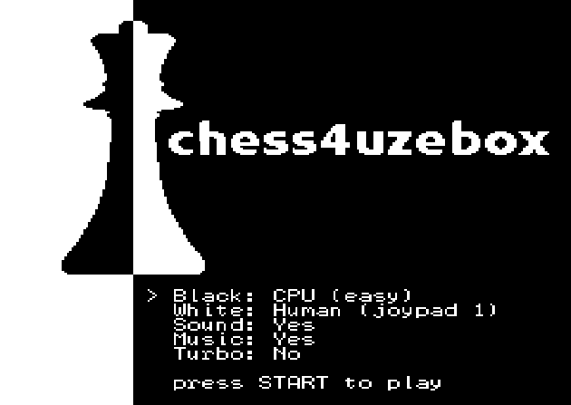 Chess For Uzebox — sstitle (WOR)