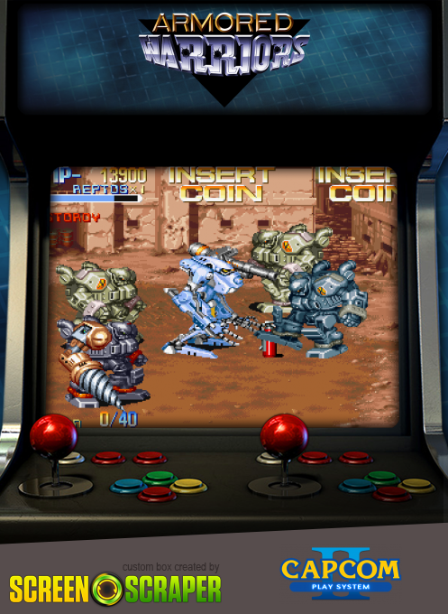 Armored Warriors — box-2D (SS)