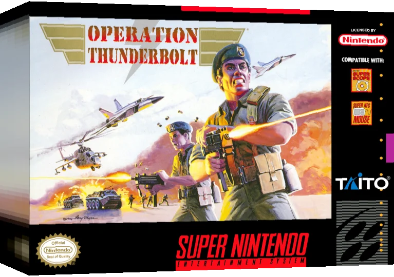 Operation Thunderbolt — box-3D (US)