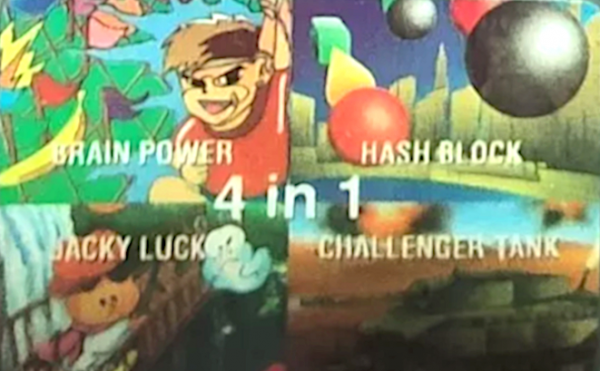 4 in 1 - Hash Block + Challenger Tank + Brain Power + Jacky Lucky — support-texture (WOR)