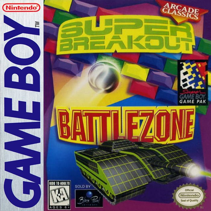 Arcade Classics - Battlezone And Super Breakout box art