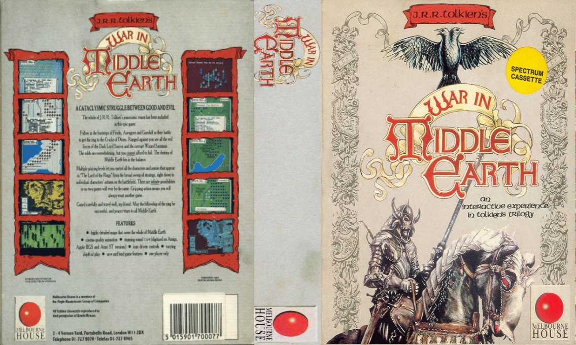 J.R.R. Tolkien's War in Middle Earth — box-texture (EU)