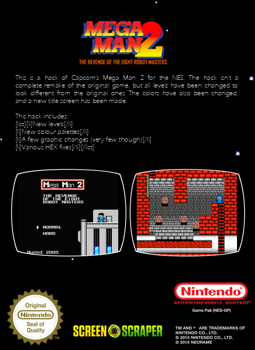 MegaMan II : The Revenge of the Eight Robot Masters — box-2D-back (SS)