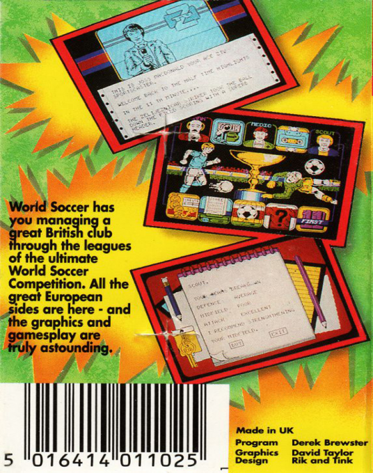 World Soccer — box-2D-back (EU)