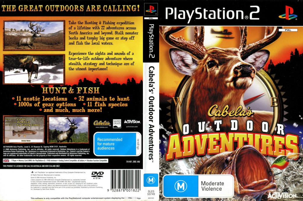 Cabela's Outdoor Adventures — box-texture (AU)