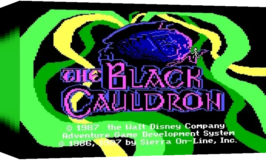 The Black Cauldron - Point and Click — box-3D (WOR)