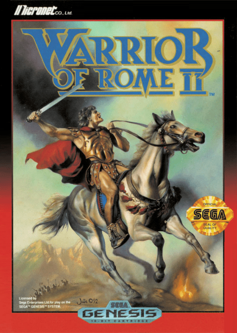 Warrior of Rome 2 box art