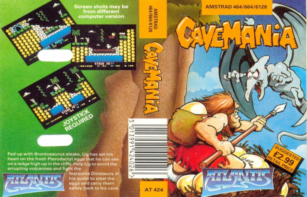 Cavemania — box-texture (EU)