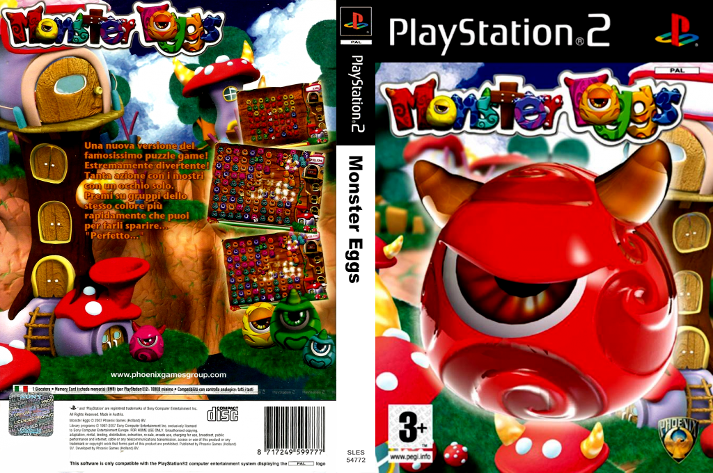 Monster Eggs — box-texture (EU)
