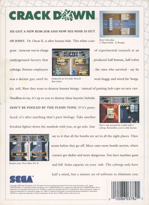 Crack Down — box-2D-back (US)