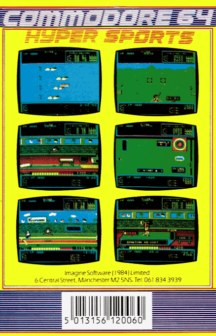 Hyper Sports — box-2D-back (EU)