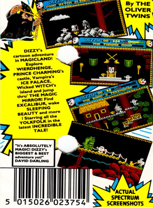 Dizzy 4 - Magicland Dizzy — box-2D-back (EU)