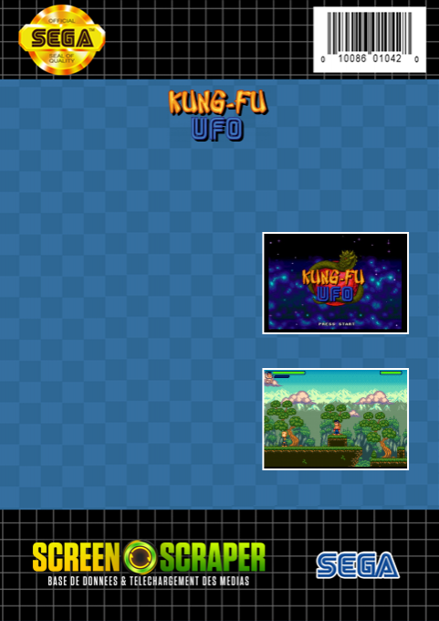 Kung-Fu UFO — box-2D-back (SS)