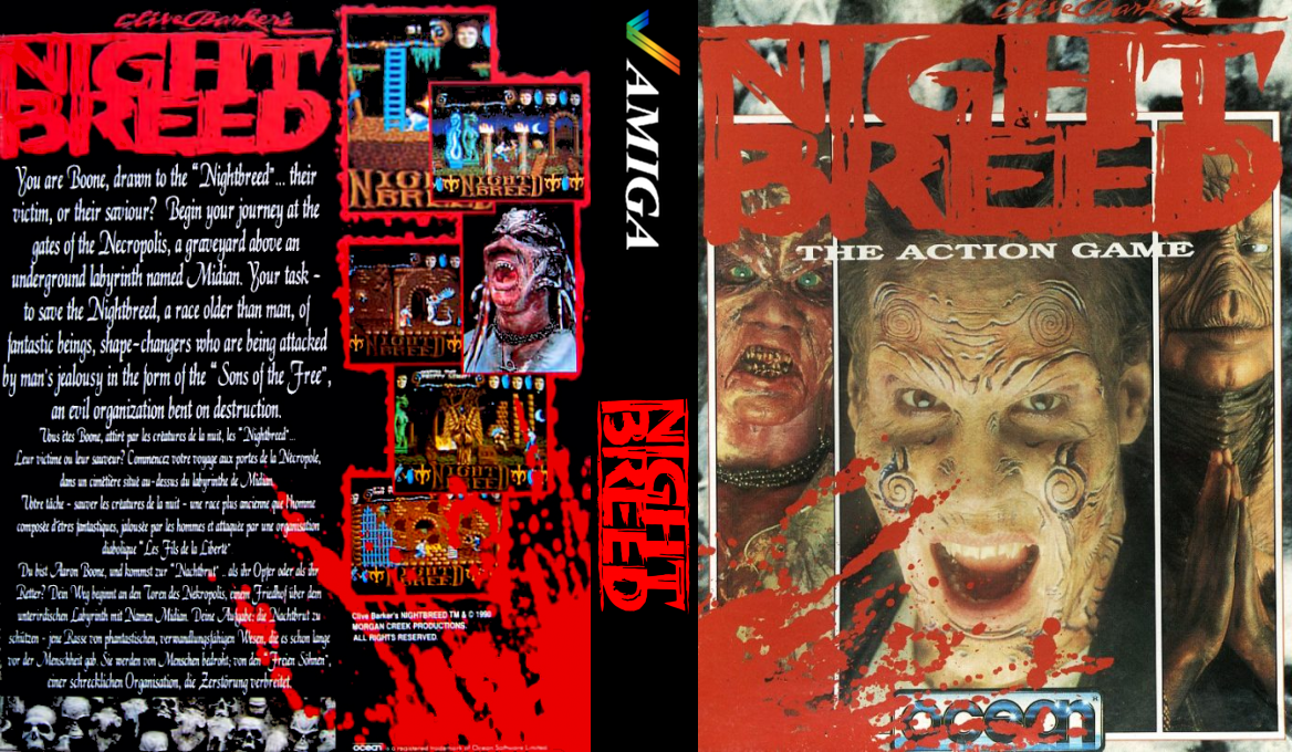 Nightbreed - The Action Game — box-texture (EU)