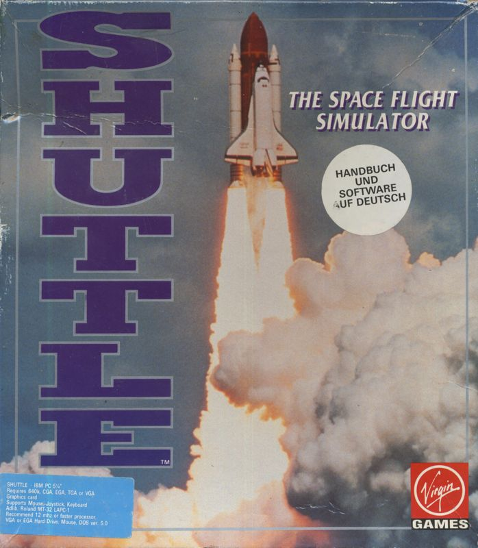 Shuttle - The Space Flight Simulator — box-2D (EU)