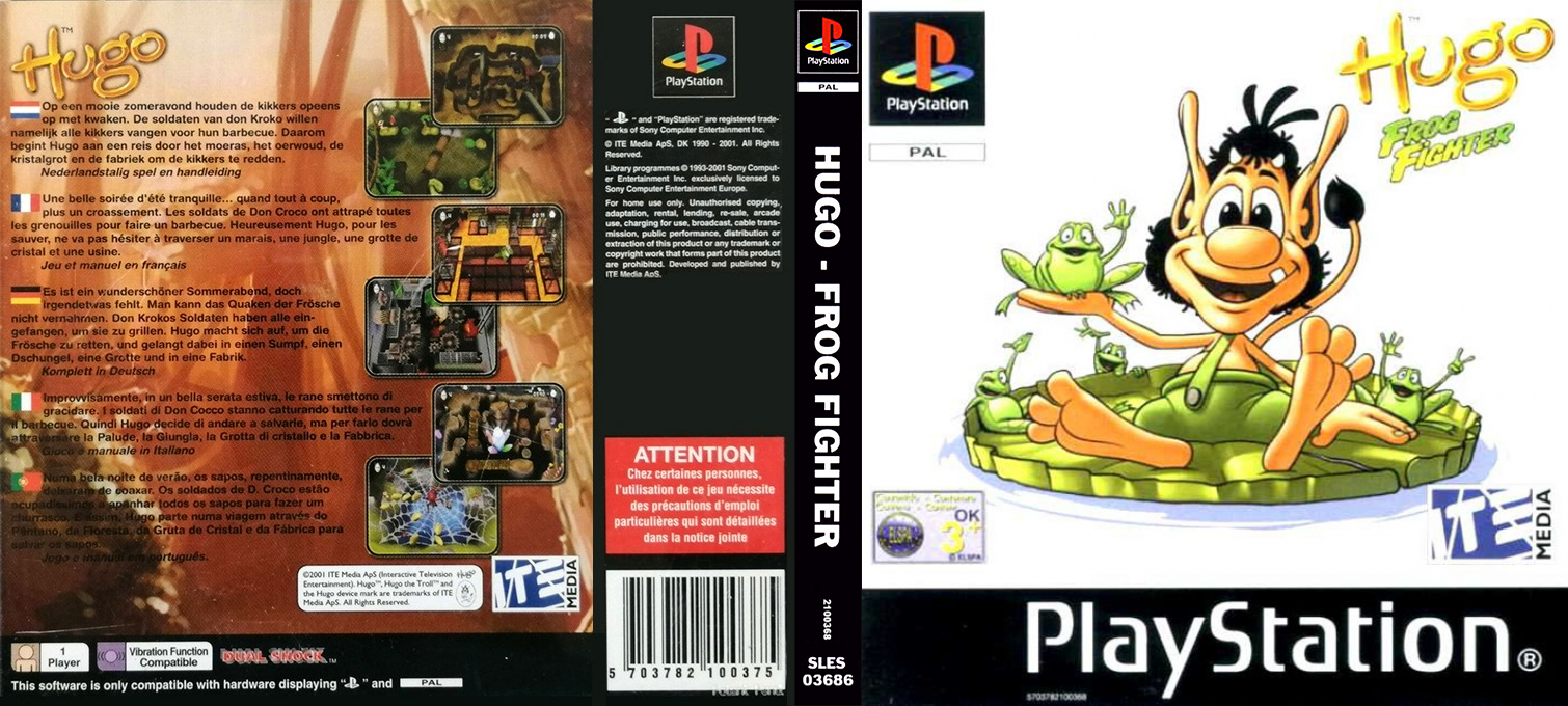 Hugo 5 - Frog Fighter — box-texture (EU)