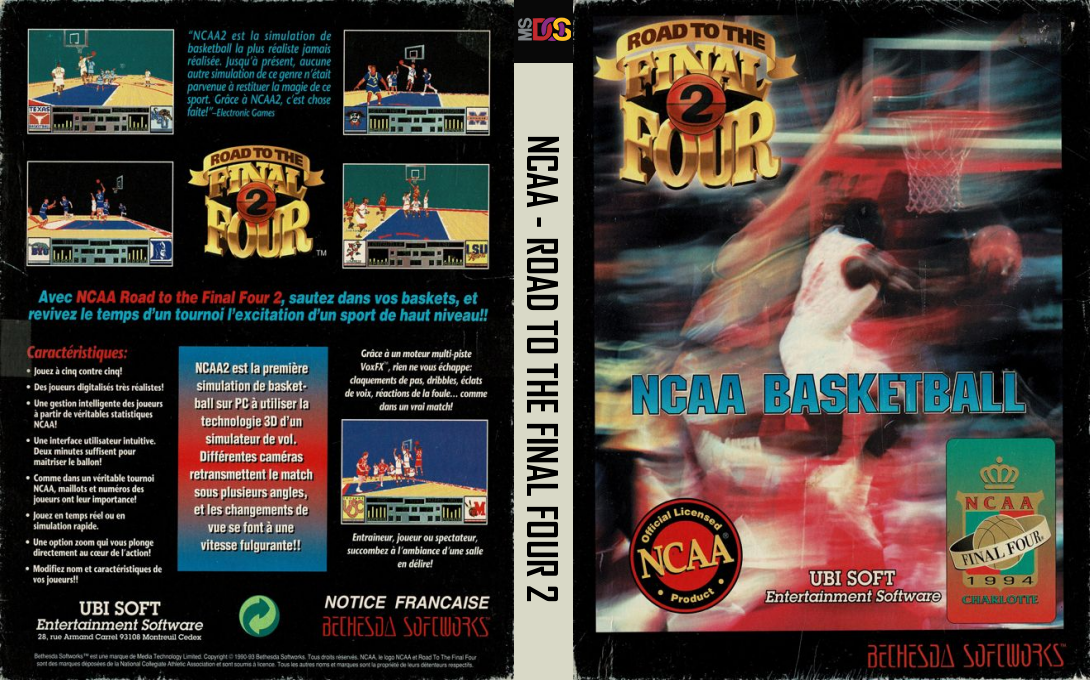 NCAA - Road to the Final Four 2 — box-texture (FR)