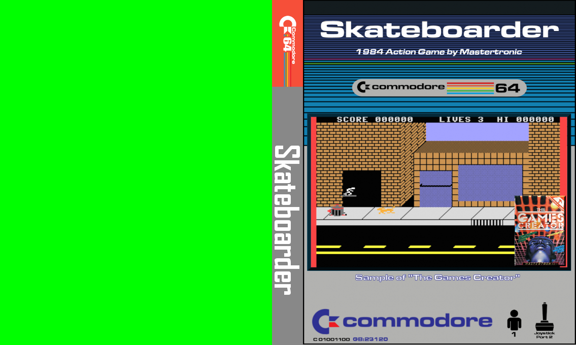Skateboarder — box-texture (CUS)