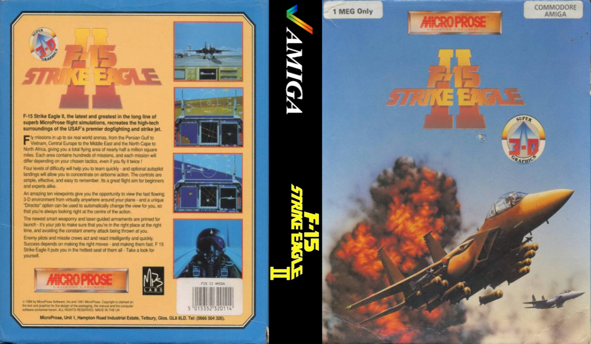 F-15 Strike Eagle II — box-texture (EU)