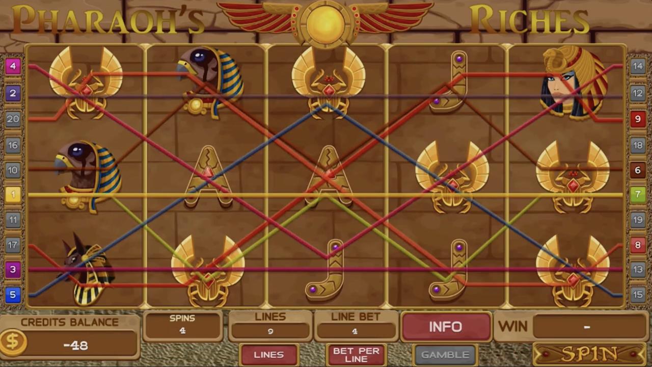 Slots - Pharaoh's Riches — sstitle (WOR)