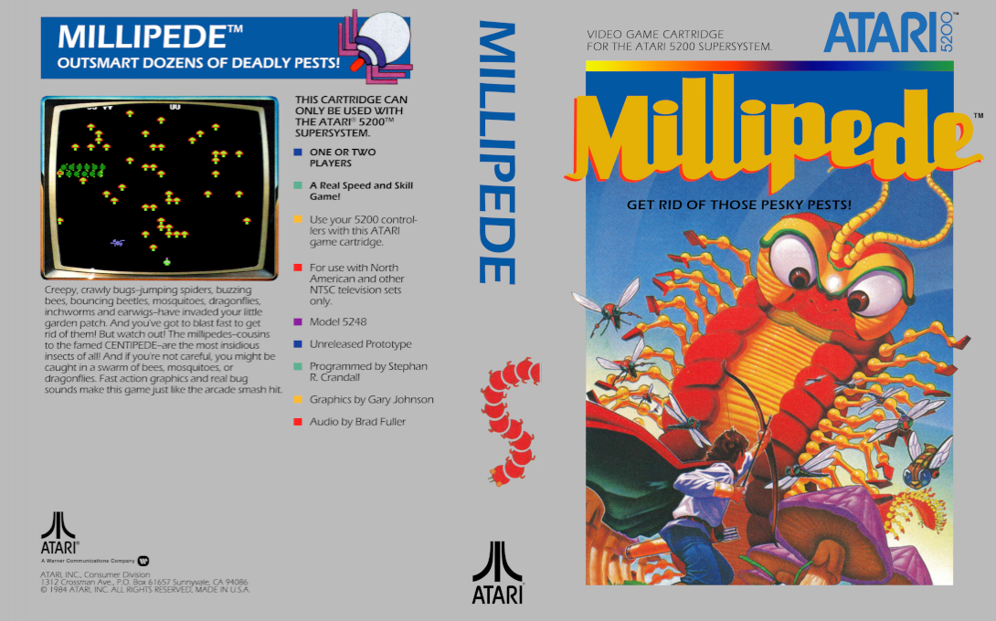 Millipede — box-texture (US)