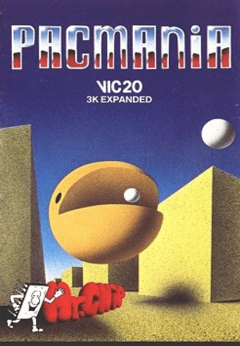 Pacmania box art