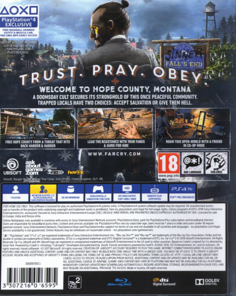 Far Cry 5 — box-2D-back (EU)
