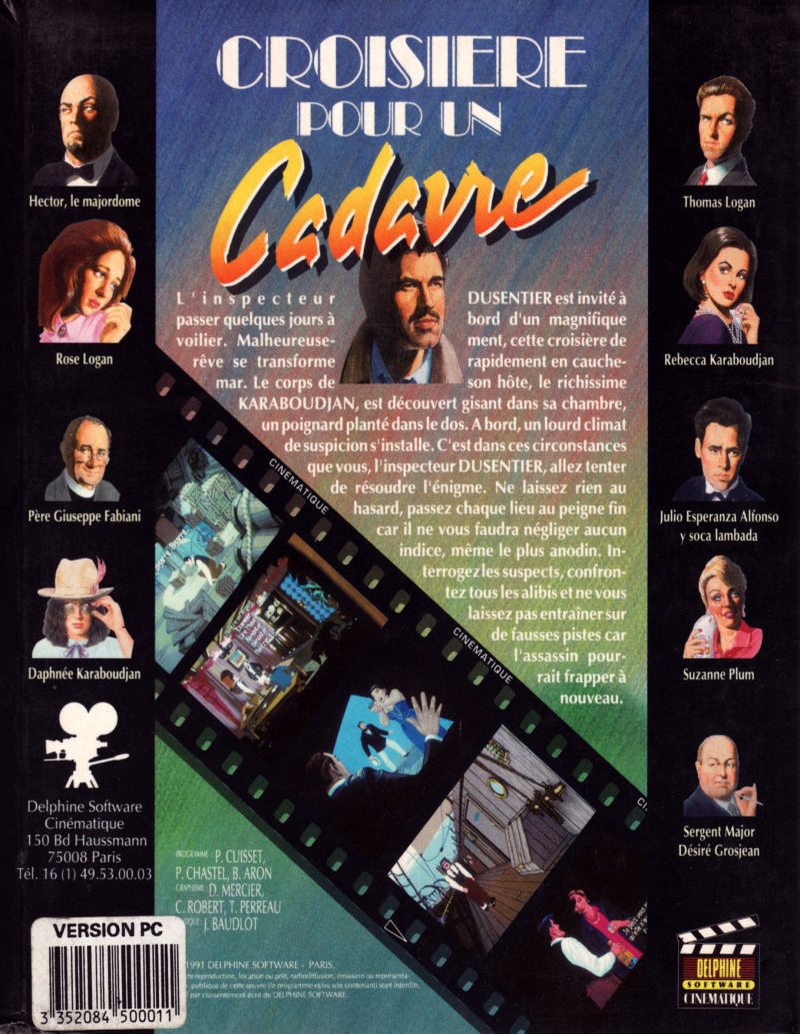 Cruise for a Corpse — box-2D-back (FR)