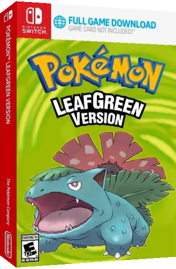 Pokemon Leaf Green — box-3D (US)