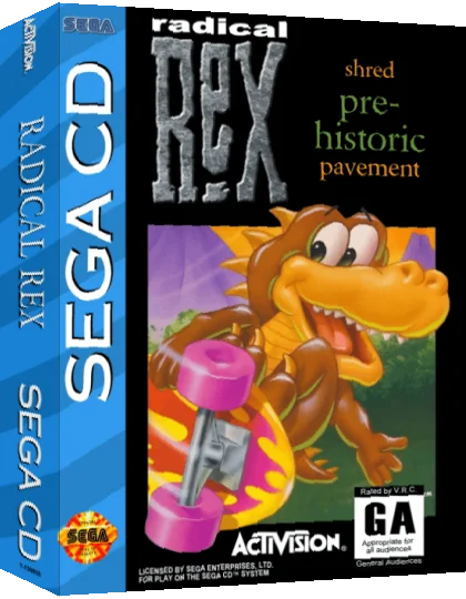 Radical Rex — box-3D (US)