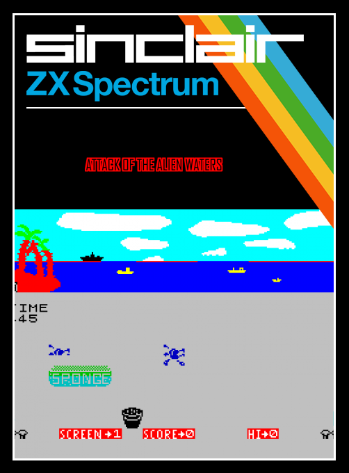 Attack of the Alien Waters box art