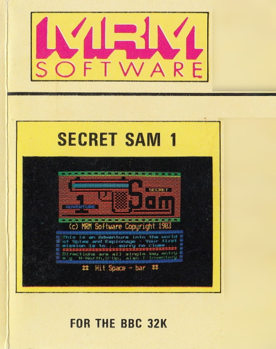 Secret Sam 1 box art