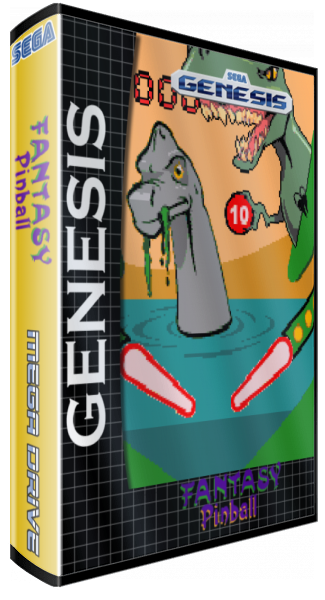 Fantasy Pinball — box-3D (SS)