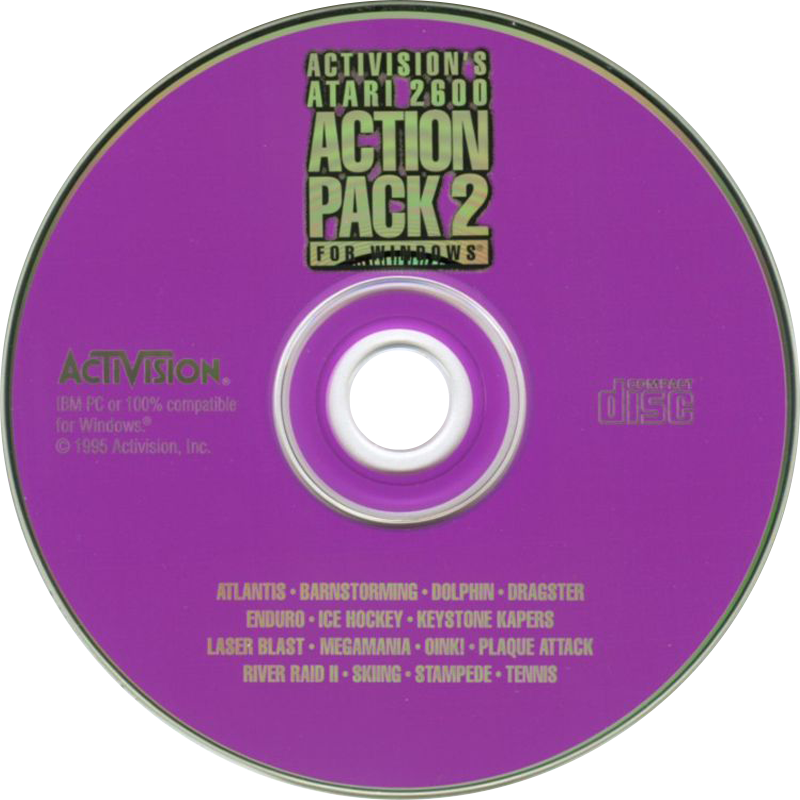 Activision's Atari 2600 Action Pack 2 — support-2D (US)
