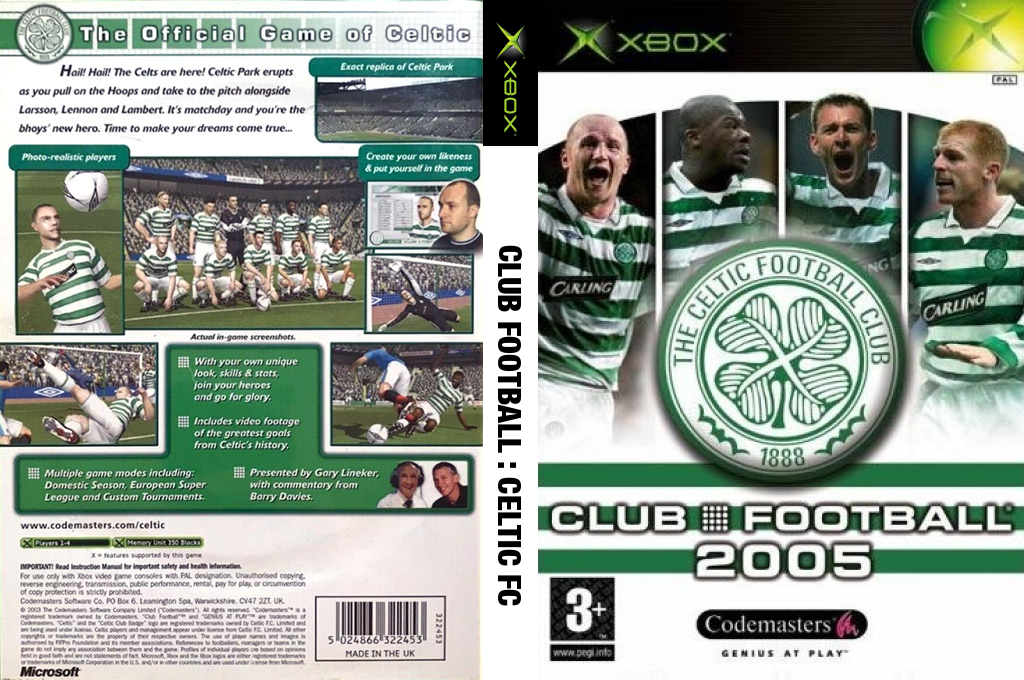 Club Football - Celtic FC — box-texture (EU)