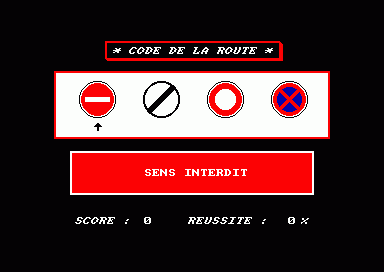 Code De La Route — ss (FR)