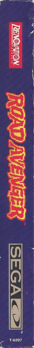 Road Avenger — box-2D-side (US)