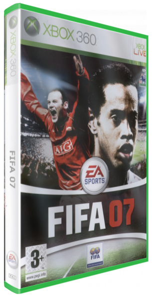 FIFA 07 Soccer — box-3D (UK)