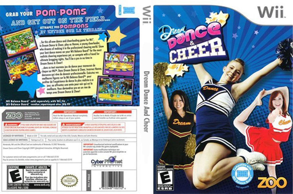 Dream Dance & Cheer — box-texture (US)