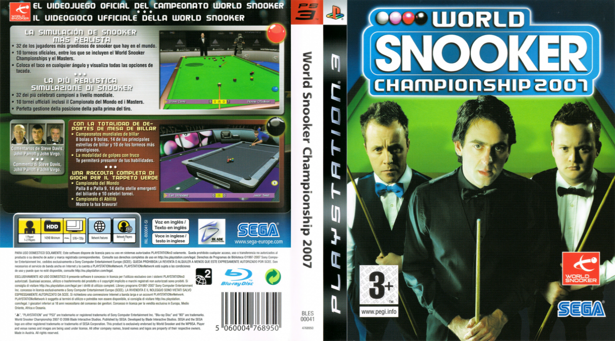 World Snooker Championship 2007 — box-texture (SP)