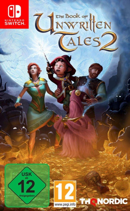 Book Of Unwritten Tales 2, The — box-2D (DE)