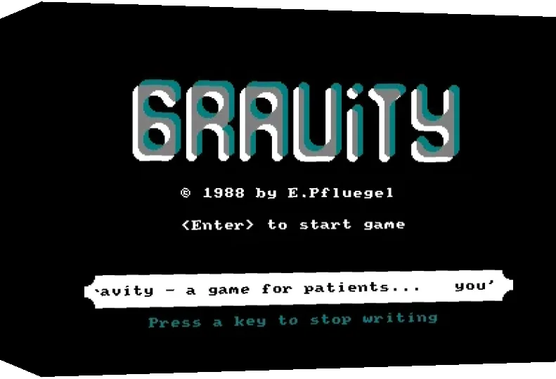 Gravity — box-3D (WOR)