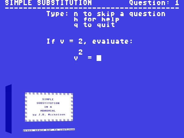 Simple Substitution in a Monomial — mixrbv2 (WOR)
