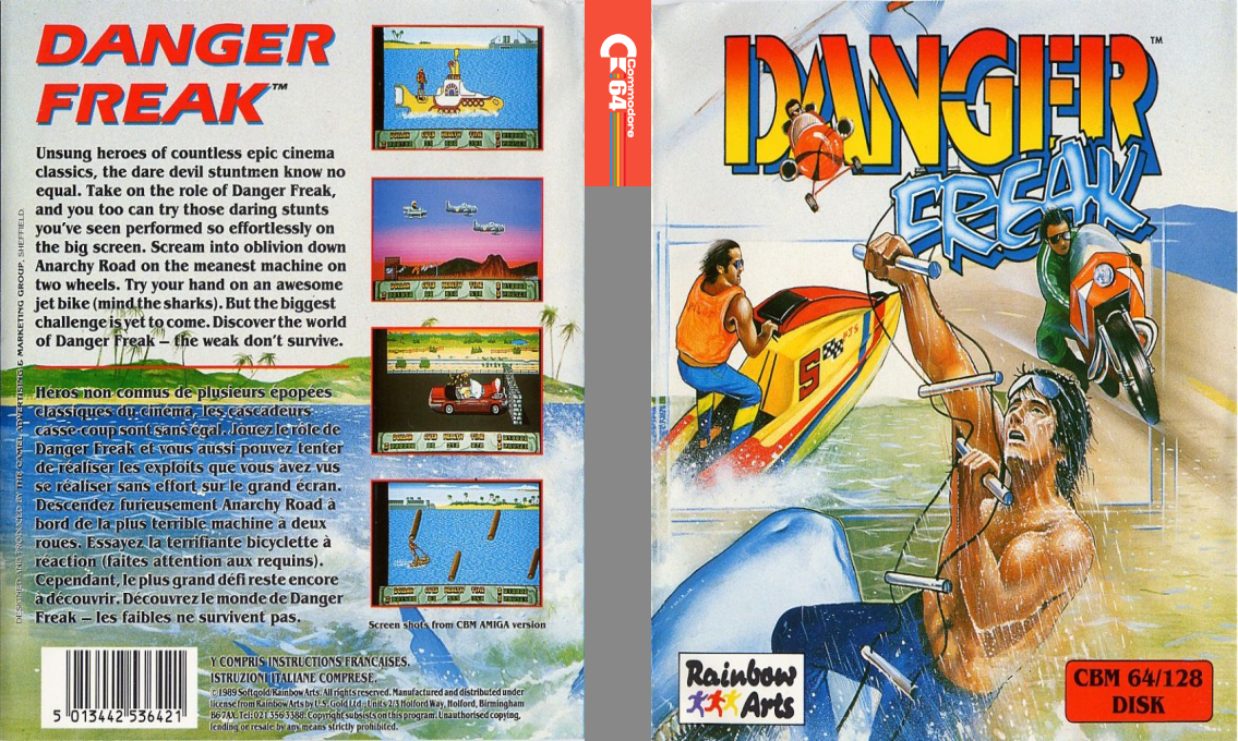 Danger Freak — box-texture (EU)