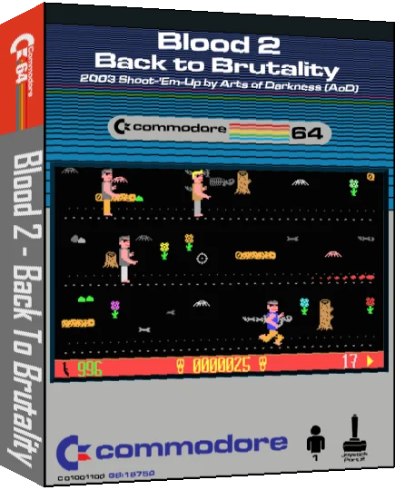 Blood 2 : Back to Brutality — box-3D (CUS)