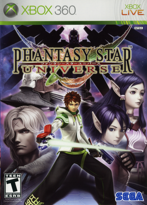 Phantasy Star Universe box art